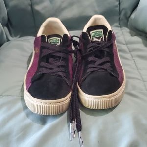 Puma Limited Edition Mens 8 Purple snake skin